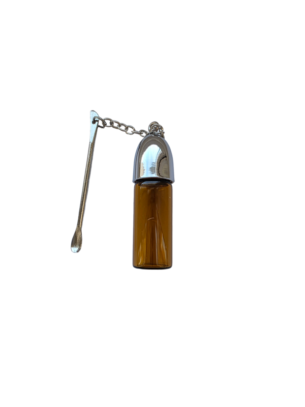 Brown Snuff Holder Snuff Holder with spoon